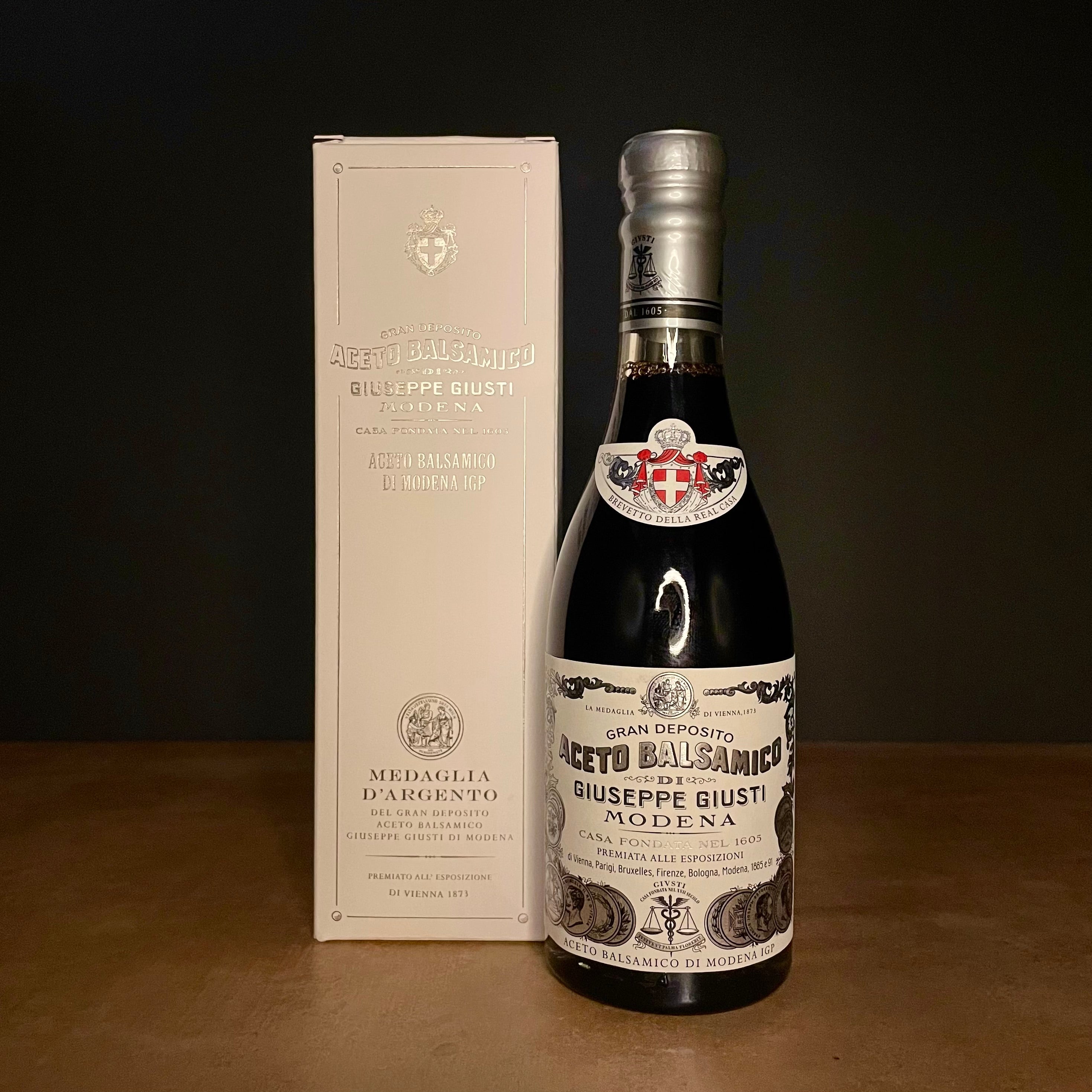 Giuseppe Giusti 1 Silver Medal Balsamic Vinegar of Modena I.G.P 250ml Olives&Oils(O&O)